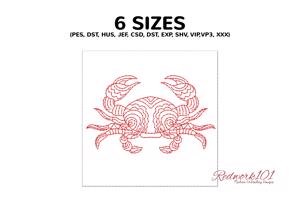 Abstract cancer crab