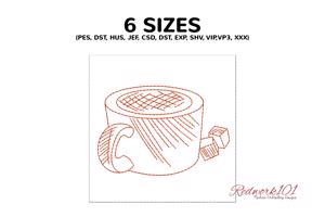 Coffee Mug with Sugar Cubes