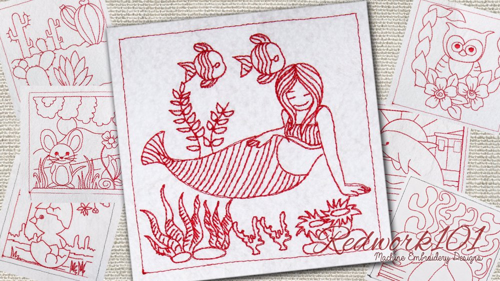 Mermaid with Fishes