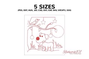 Cute Cartoon Of The Dog