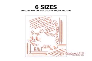 Doodle Tabby Cat