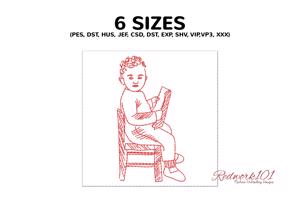 Boy Reading Book