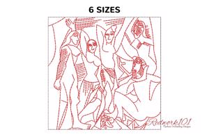 Les Demoiselles d'Avignon by Pablo Picasso