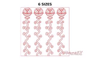 Abstract Floral Design