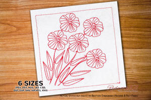 Charming Flax Flower