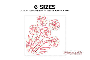Charming Flax Flower