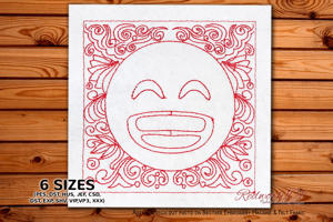 Cute Beaming Face with Smiling Eyes