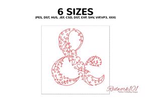 Foliage Patterns Ampersand 