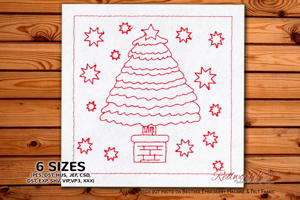 Lovely Christmas Tree And Stars