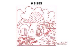 River Side Mushroom House