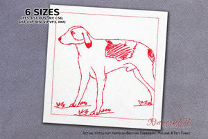 Hunting Dog Standing