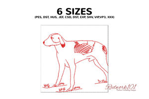 Hunting Dog Standing