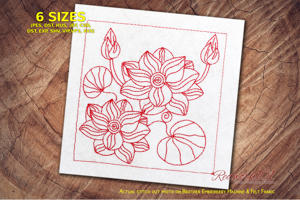 Delightful Beautiful Pattern Of Lotus