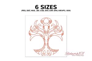 Abstract Stylized Tree of Life 
