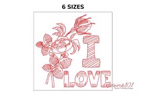I Love with Rose