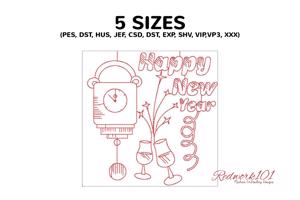 Midnight Clock - Happy New Year