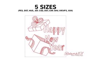 Happy New Year Gift Box