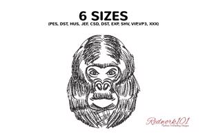 Gorilla Head