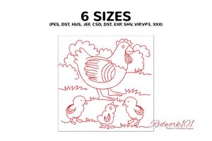 Hen with Chicken