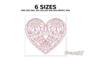 Pleasant Mehandi Design In Love Heart