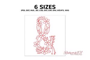 Floral Ampersand