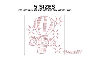 Hot Air Balloon - New Year 2020