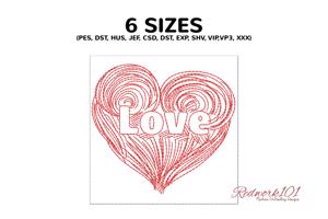Loveeee with Wave Design