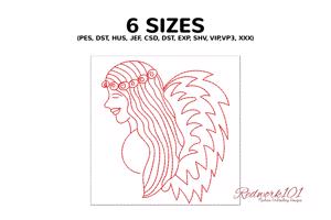 Girl with wings virgo symbol