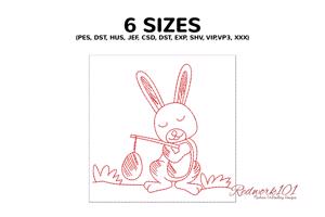 Rabbit Carrying Egg