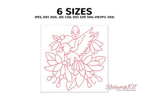 Majestic Eagle and Fuchsia Floral Design