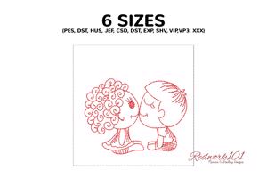 Cute Kids Kissing