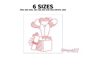 Happy Valentine Day Gift Box