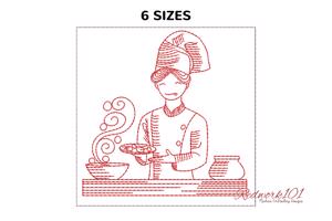 Chef is ready to Serve Food