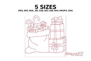 A Fully Packed Christmas Gifts Bag