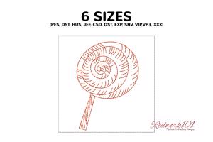 Doodle Spiral Candy