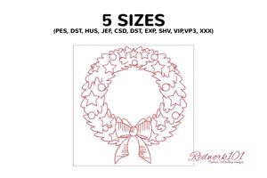 Colorfull Christmas Wreath