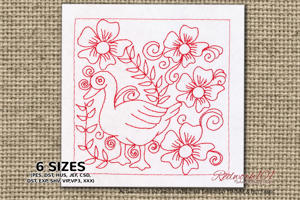 Pretty Duck Standing on Grass