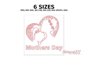 Mother's Day Love Heart