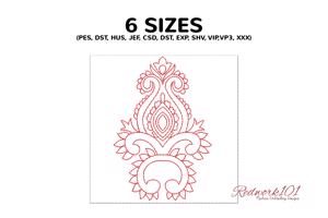 Single Floral Pattern