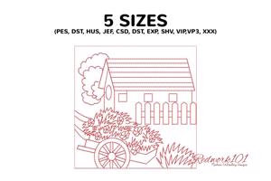 Wooden Cart Full Of Flowers
