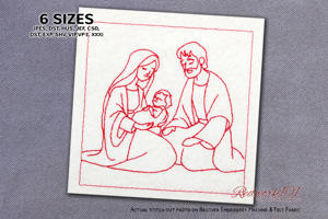 Holy Family Nativity Scene