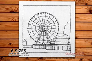 Decorative Seattle Great Wheel