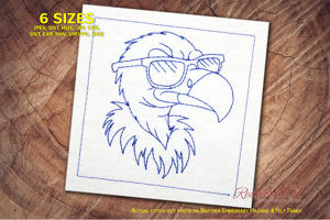 Cool Vulture Wearing Sunglasses
