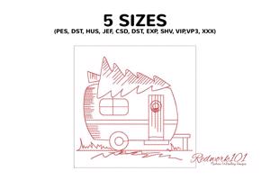 Christmas Super Cool Van