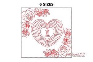 I Love in Heart Shape