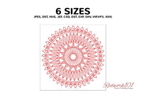 Sweet Round Leaves Mandala