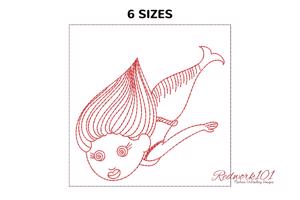 Cute Funny Mermaid