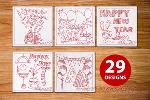 Happy New Year Bundle I - 29 Patterns