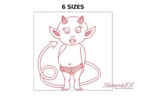 Cute Confused Devil