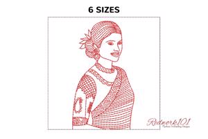 Women Dressed in Indian Saree
